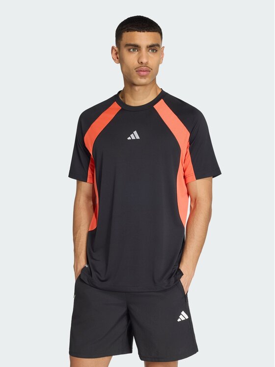 adidas adidas Koszulka techniczna 105405 Czarny Regular Fit