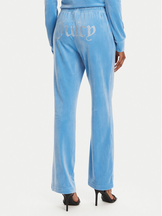 Juicy Couture Juicy Couture Pantaloni trening Tina JCAPW045 Albastru Regular Fit
