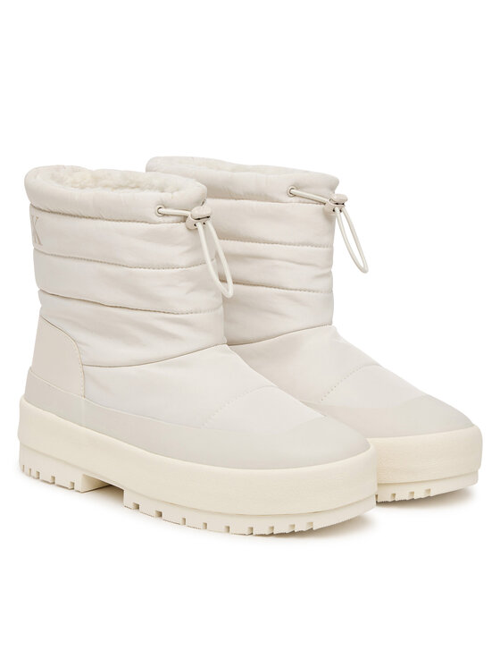 Calvin Klein Calvin Klein Lumesaapad Vulc Flatform Snowboot Nyl HW0HW03245 Kreemjas