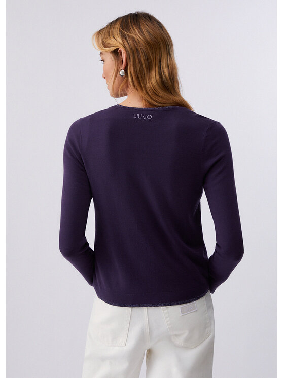 Liu Jo Liu Jo Cardigan WA6280MS49I93725 Viola Regular Fit