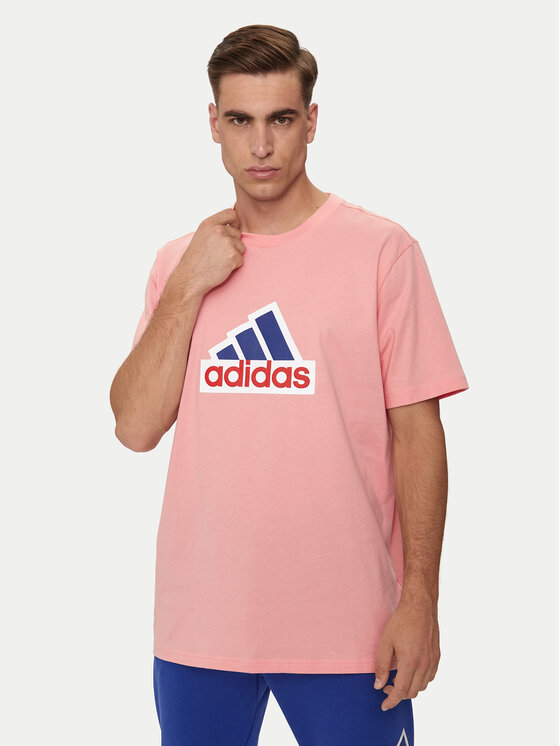 adidas adidas Majica Future Icons Badge of Sport IS8342 Roza Loose Fit