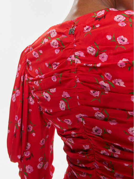 ROTATE ROTATE Koktélruha 1121922946 Piros Slim Fit