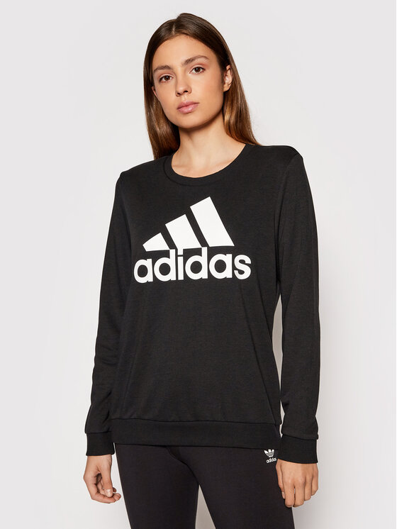 Felpa Essentials Logo GM5519 Nero Relaxed Fit