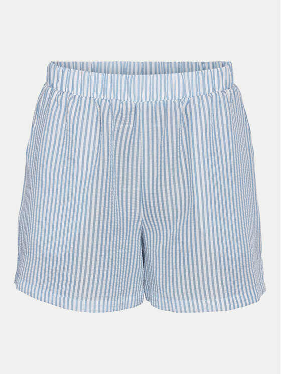Noisy May Noisy May Kratke hlače iz tkanine 27029913 Svetlo modra Loose Fit