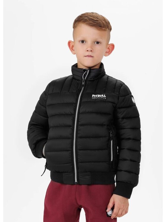 PITBULL PITBULL Kurtka przejściowa Kurtka Czarny Regular Fit