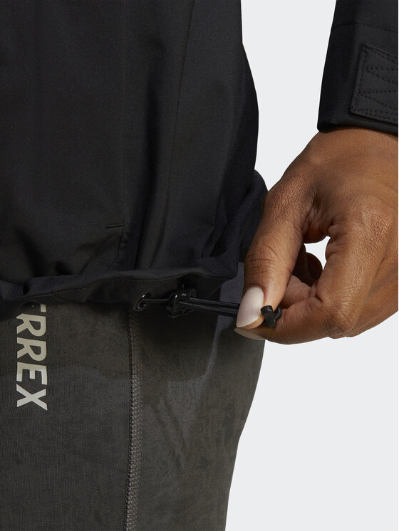 adidas adidas Nepremokavá bunda Terrex Multi RAIN.RDY HM4054 Čierna Regular Fit