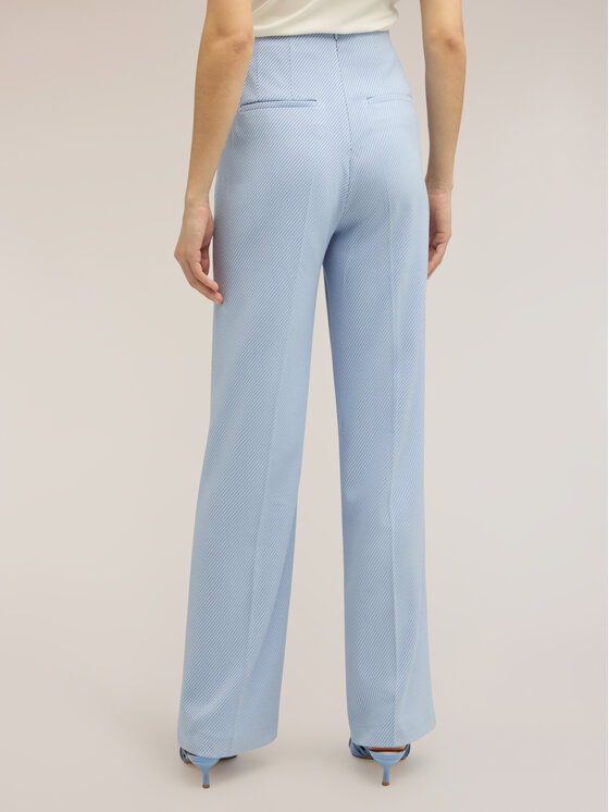 Motivi Motivi Pantaloni di tessuto P054Q004502N004 Turchese Over Fit