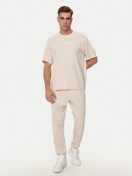 adidas adidas Donji dio trenerke ALL SZN 3-Stripes IR5201 Ružičasta Regular Fit