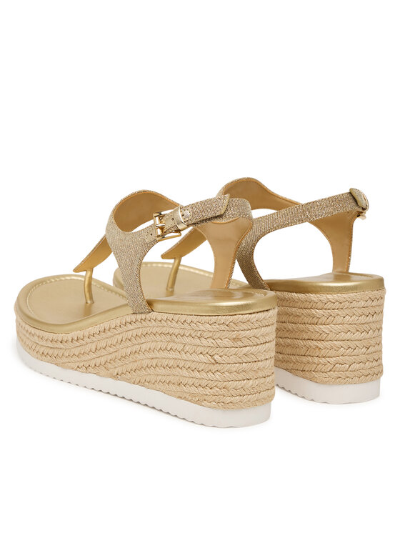 MICHAEL Michael Kors MICHAEL Michael Kors Espadrile Val Thong Wedge 40S6VAMS1D Zlatna