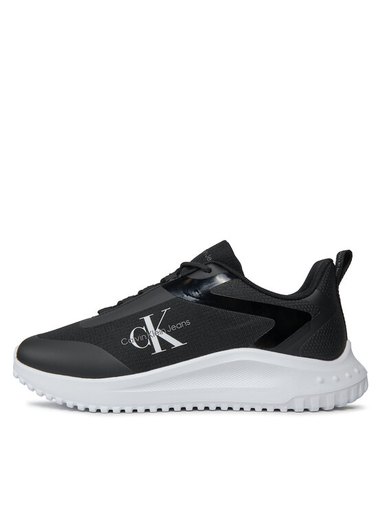 Calvin Klein Jeans Calvin Klein Jeans Sneakersy Eva Runner Low Lace Ml Mix YM0YM00968 Šedá