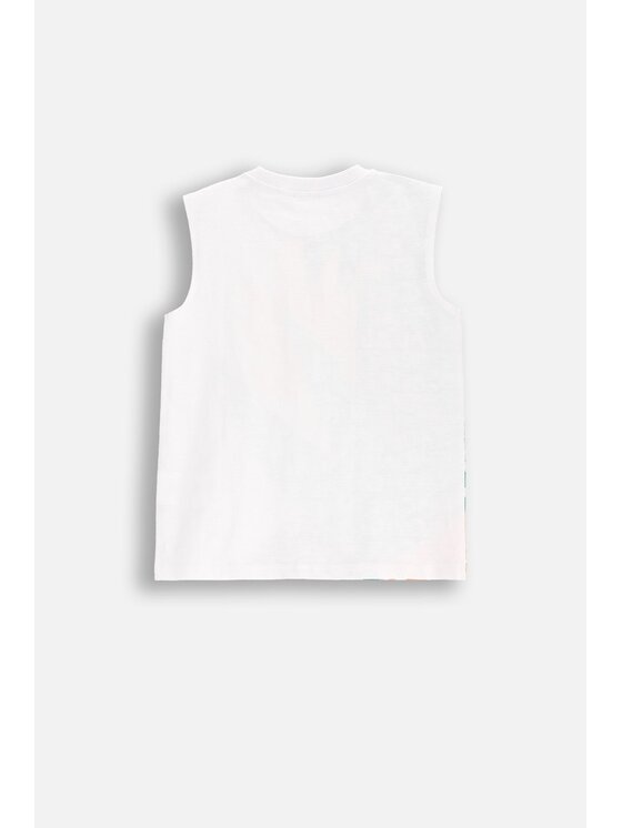 Coccodrillo Coccodrillo T-Shirt WC5143301TBJ-001 Biały Regular Fit