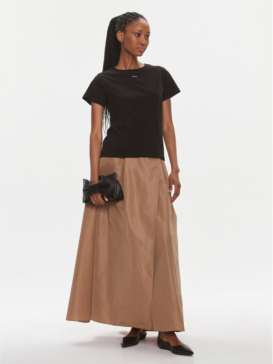 PINKO Pinko Trapezno krilo 100543 Y3LE Rjava Regular Fit