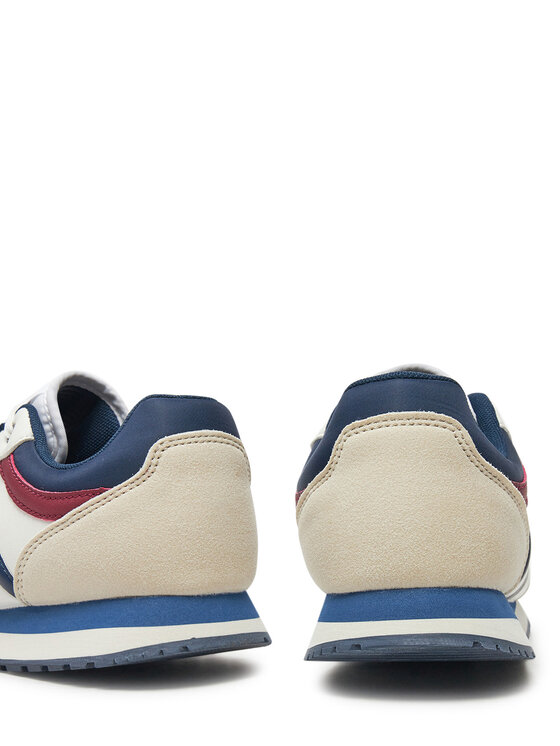 Tommy Hilfiger Tommy Hilfiger Sneakersy Flag Low Cur Lace-Up Sneaker T3X9-33664-1269 Bílá