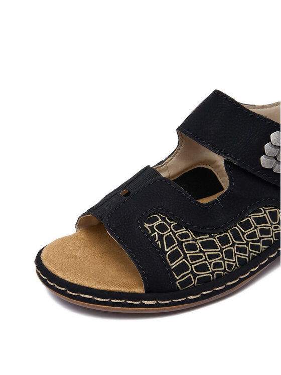 Rieker Rieker Sandali CEO-65989-01 Nero