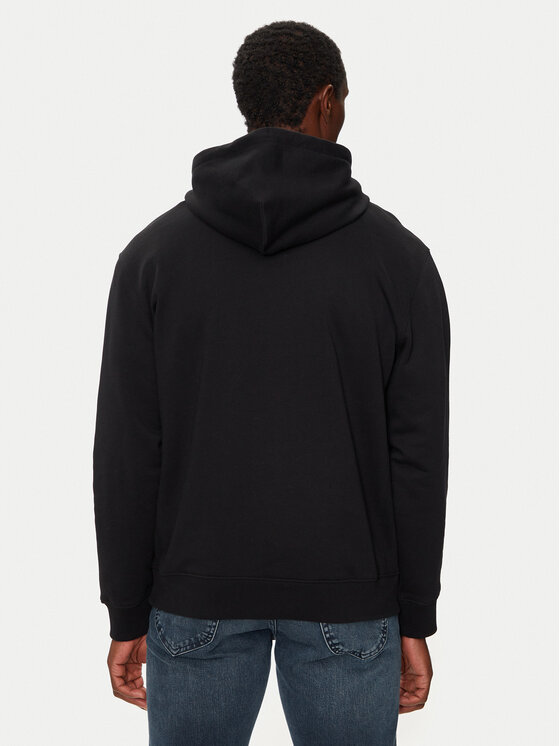 Lee Lee Felpa Plain 112355735 Nero Regular Fit