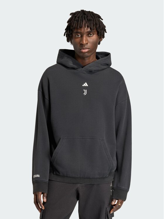 adidas adidas Bluza techniczna 161741 Czarny Loose Fit