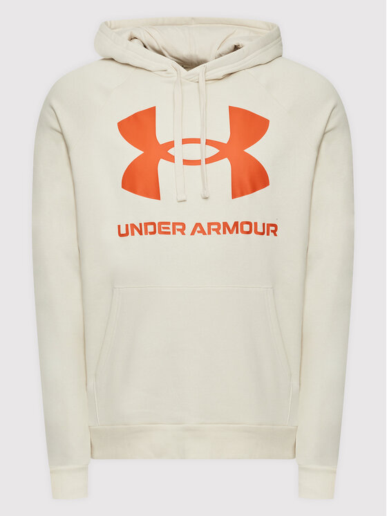 Under Armour Under Armour Bluza Ua Rival Fleece Big Logo 1357093 Beżowy Loose Fit