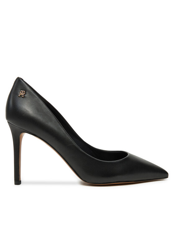 Tommy Hilfiger Augstpapēžu kurpes Essential Pointed Pump FW0FW07533 Melns