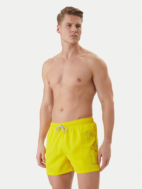 EA7 Emporio Armani EA7 Emporio Armani Badeshorts 7M002001 AF14497 M2004 Gelb Regular Fit