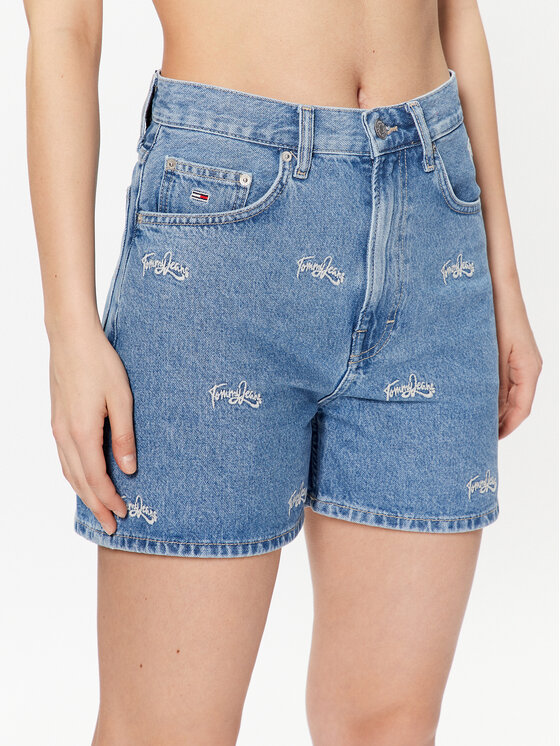 Tommy Jeans Tommy Jeans Pantaloni scurți de blugi DW0DW15601 Albastru Regular Fit