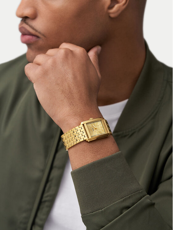 Fossil Fossil Ρολόι Carraway FS6009 Χρυσό