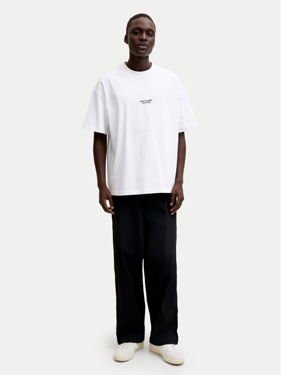 Jack & Jones Jack & Jones Tricou Solana 12296270 Alb Loose Fit