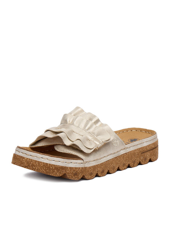 Rieker Rieker Iešļūcenes CEO-V8763-60 Zelta