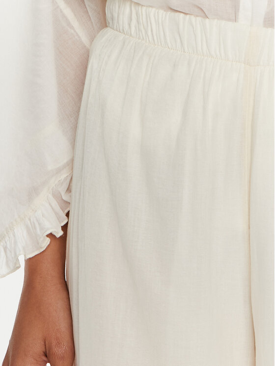 ViCOLO ViCOLO Pantaloni di tessuto TB2080 Écru Regular Fit