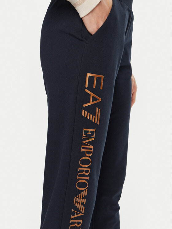 EA7 Emporio Armani EA7 Emporio Armani Melegítő alsó 8NTP85 TJTXZ 1562 Sötétkék Regular Fit