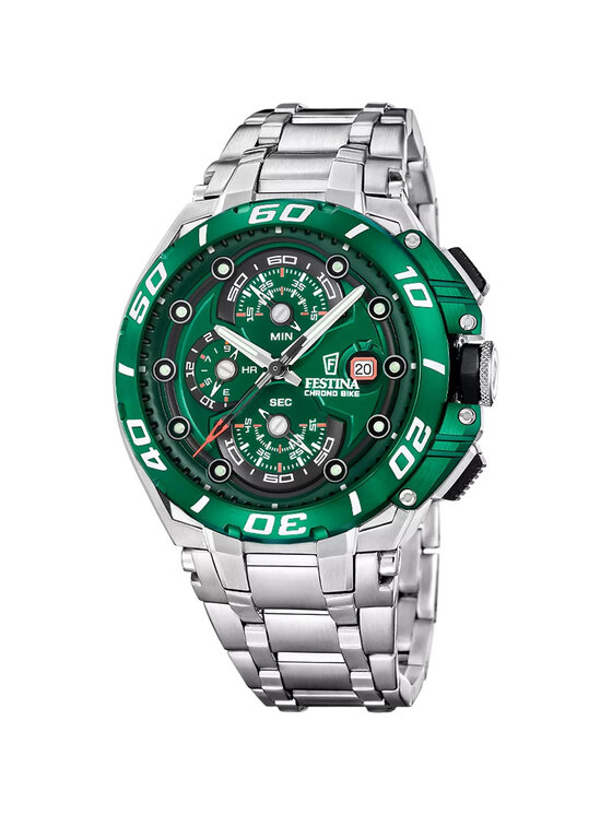 Festina Festina Zegarek F20754-5 Srebrny