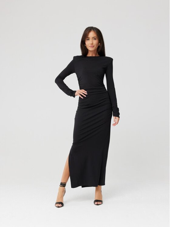 Roco Fashion Roco Fashion Každodenní šaty Vespera Černá Slim Fit