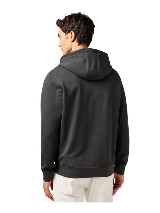 Wrangler Wrangler Bluza 112382182 Czarny Regular Fit