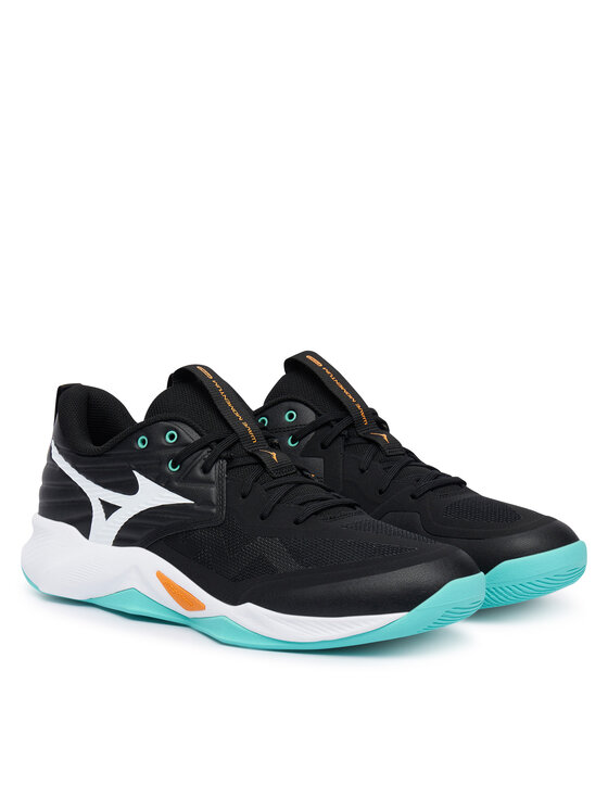 Mizuno Mizuno Batai uždaroms aikštelėms Wave Momentum Pro V1GA2540 Juoda