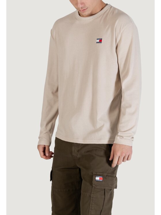 Tommy Jeans Tommy Jeans T-shirt DM0DM22668 Beige Casual Fit