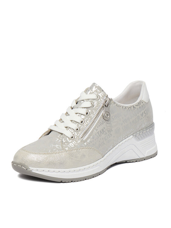 Rieker Rieker Sneakers N4316-90 Silberfarben