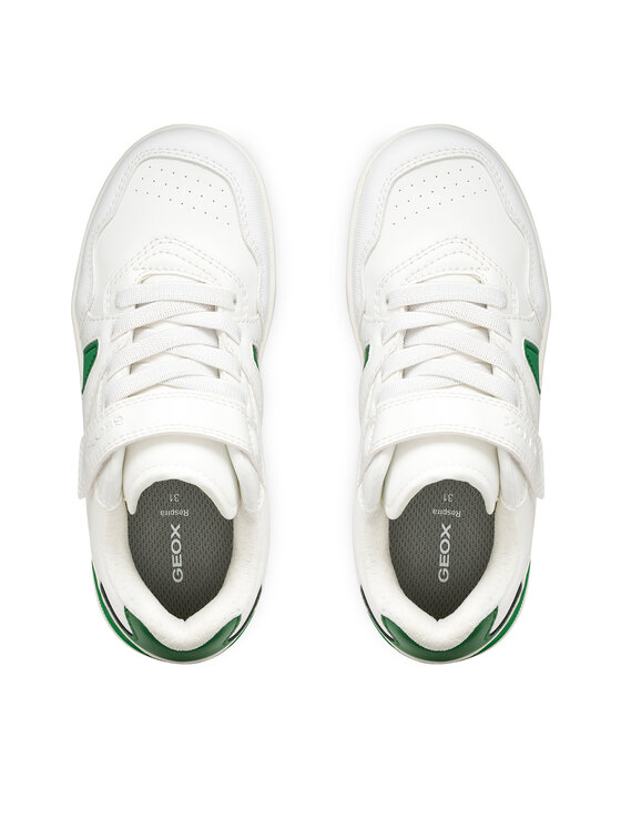 Geox Geox Sneakersy J Washiba Boy J65LQA 054FU C0547 S Bílá