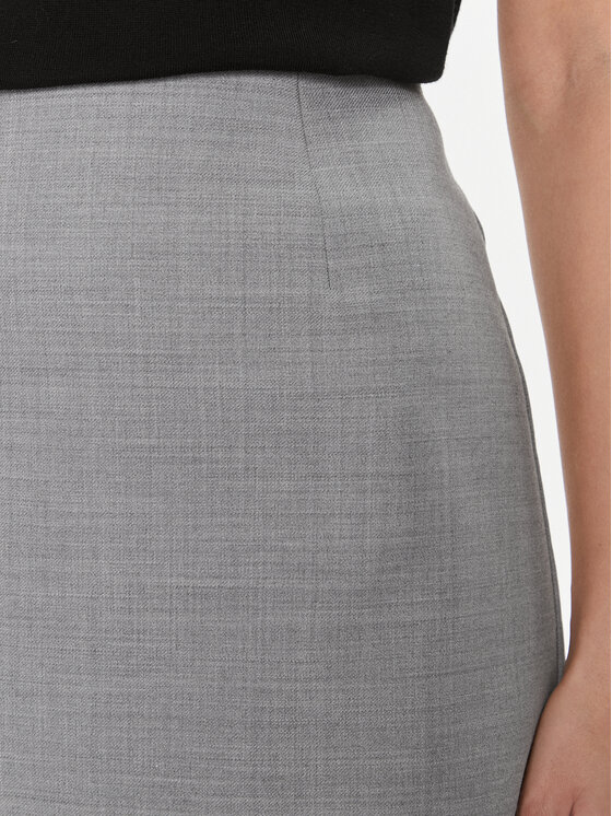Herskind Herskind Fustă mini Debby 5003879 Gri Regular Fit