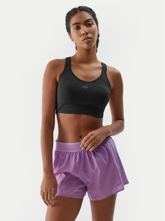 4F 4F Sportshorts 4FWSS24TFSHF502 Violett Regular Fit