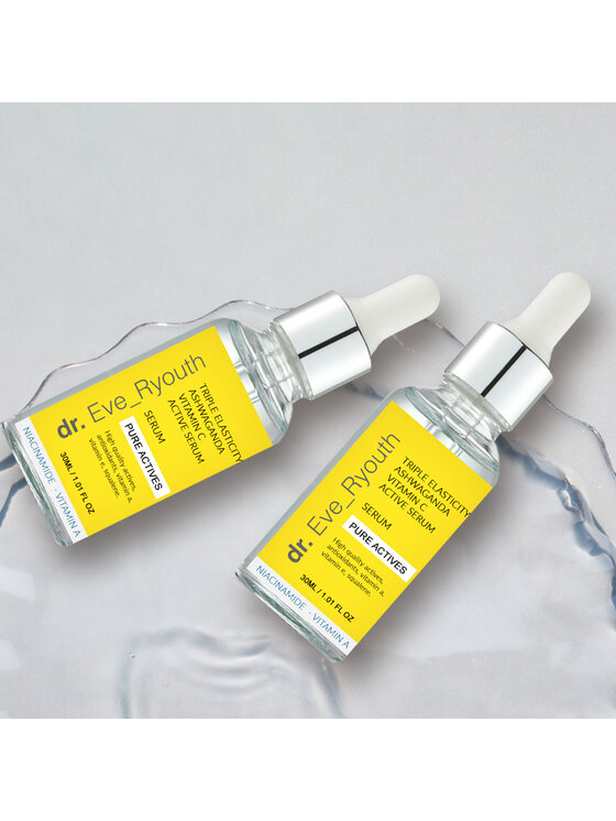 dr. Eve Ryouth dr. Eve Ryouth Potrójna elastyczność Ashwaganda Witamina C Silne aktywne serum Serum