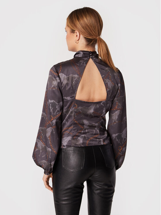 Blusa Gudule W2BH10 WD8G2 Marrone Regular Fit