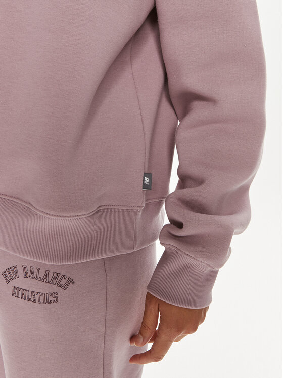 New Balance New Balance Sweatshirt Graphic WT43516 Violett Relaxed Fit