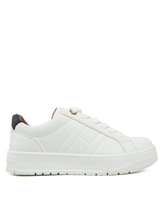 Tommy Hilfiger Tommy Hilfiger Sneakers Low Cut Lace-Up Sneaker T3X9-33857-1355 S Alb