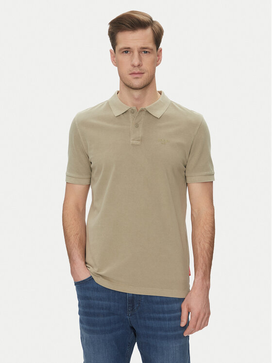 JOOP! Jeans JOOP! Jeans Polo 15 JJJ-02Ambrosian 30045619 Beżowy Modern Fit
