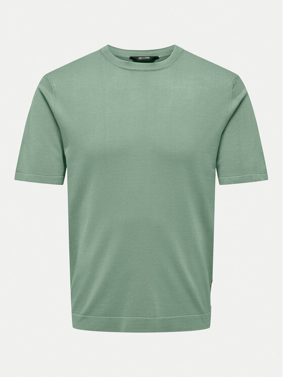 Only & Sons Only & Sons T-Shirt Wyler 22022928 Zielony Regular Fit