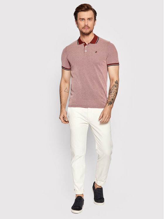 Polo Win 12169064 Rosso Regular Fit