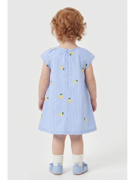 Guess Kids Guess Kids Sukienka codzienna 181452 Niebieski Classic Fit