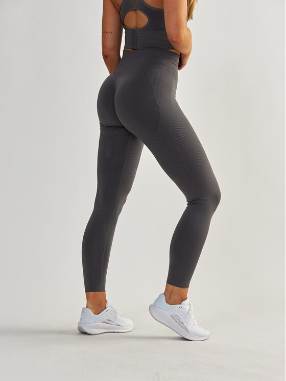 BeShaped BeShaped Legginsy Modelujące Body Boost Szary Shaping Fit