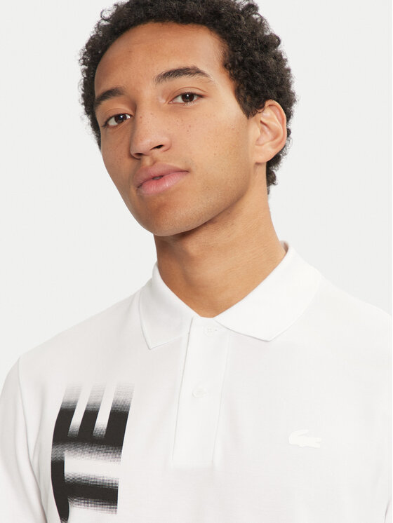 Lacoste Lacoste Polo majica PH2801 Bela Regular Fit