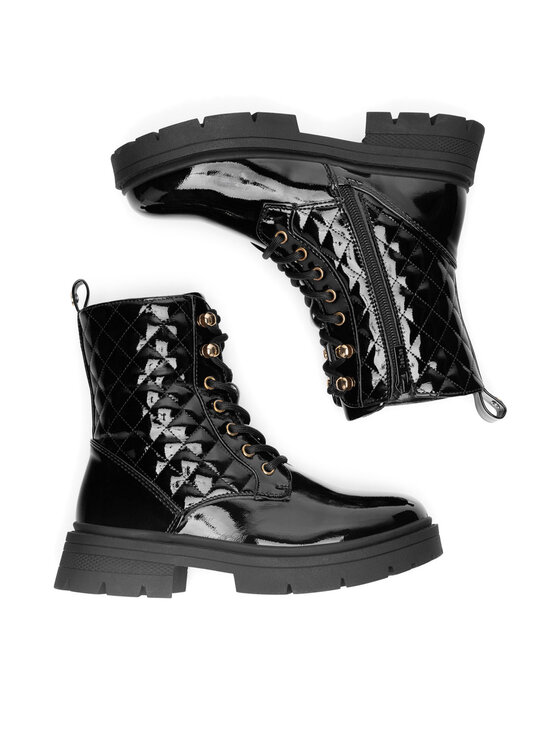 DeeZee DeeZee Schnürschuhe CM231124-18 Schwarz