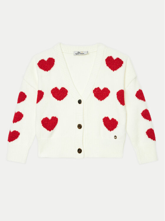 Original Marines Cardigan DEAL3659F Écru Regular Fit